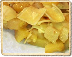 granadir marš, krpice s krumpirom