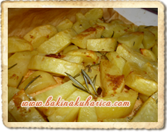 pečeni krumpir s ružmarinom